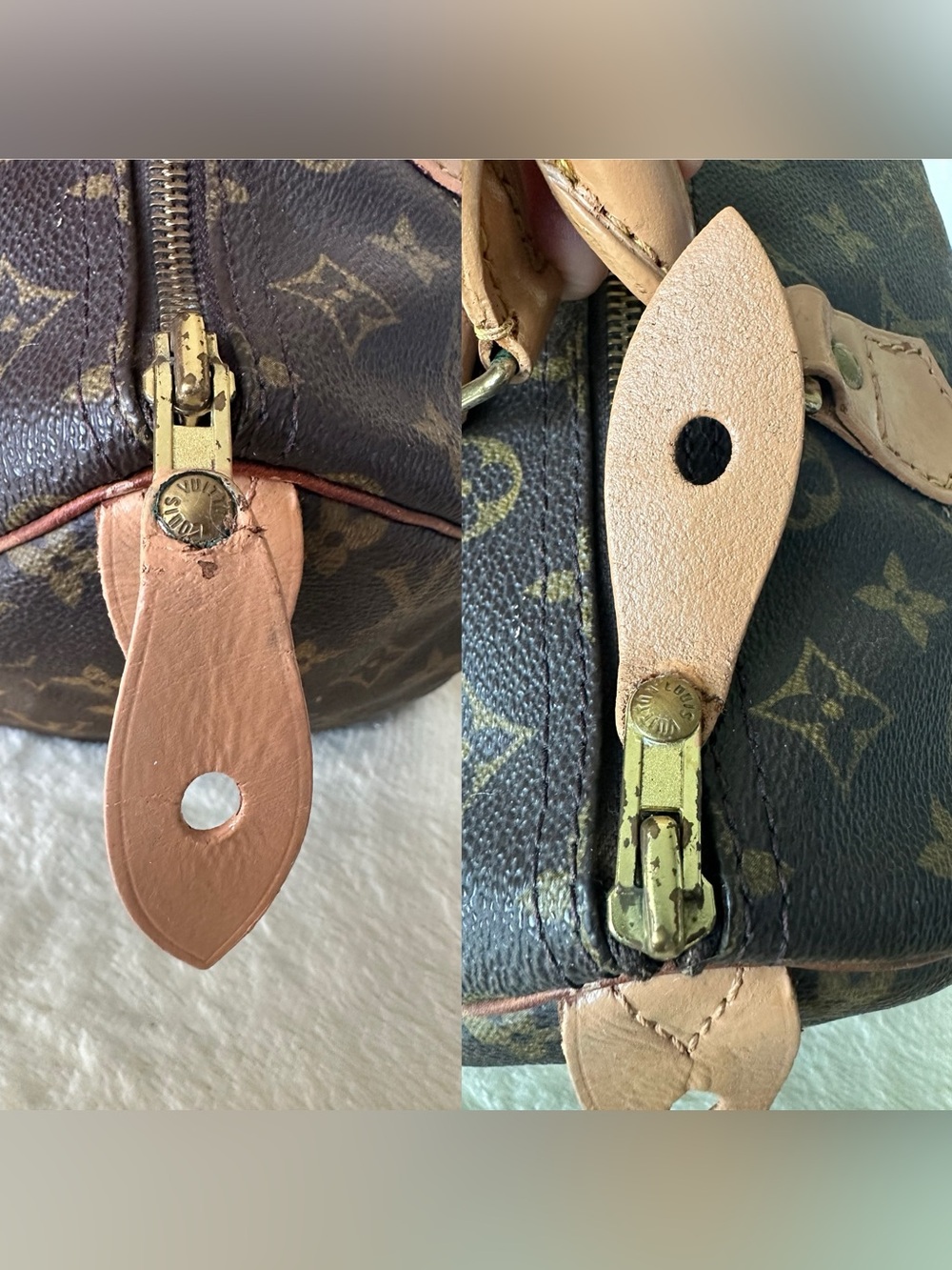 Louis Vuitton Brown Monogram Speedy 30 Handbag - Picture 12 of 16